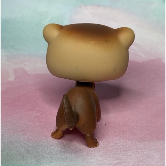 LPS Littlest Pet Shop Lot of 2- #209 Brown Tan Ferret and #334 Red Brown Ferret - Picture 4 of 13